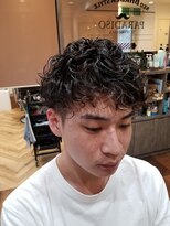 ネオバーバースタイルパラディソ(NeoBarberStylePARADISO) メンズパーマ2ブロック