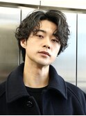 銀座シャドウパーマツイストスパイラルパーマセンターパート眉毛
