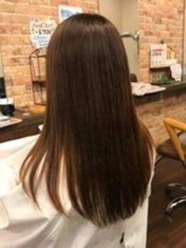 美容室 リ アージュ(RiAju)の写真/傷みに合わせて縮毛矯正を！