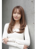 トップシェイプ(TOP SHAPE) 透け感くびれレイヤーミディアムロング