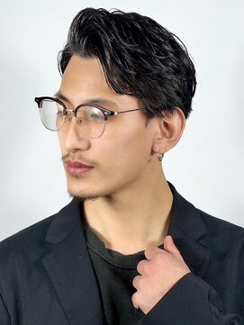 ヒロギンザ 田町店(HIRO GINZA) 七三分けショート