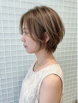 オックスクリエーション OX CREATION 桃山&nbsp;軽やかな動きで魅せる 大人のハッシュレイヤーショート