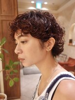 オアシスアヴェダ ザ・ペニンシュラ東京(OASIS AVEDA)&nbsp;ベリーショート・パーマショート・ハードパーマ・くせ毛風パーマ