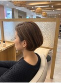 ナチュラルショートボブ