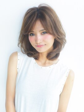 アフロート ディル(AFLOAT D'L) 《AFLOATディル裕二朗》カットで決まるひし形ボリュームヘア