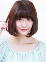 ヘアメイク パッセージ 千歳船橋店(hair make passage) ツヤとワンカールの清楚系にも♪ボブ