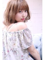 ホラン(HoLan)&nbsp;【HoLan】外人風パーマ☆ラフカール☆ミルクティーベージュ