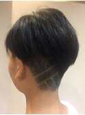 刈り上げ×バリカンデザイン