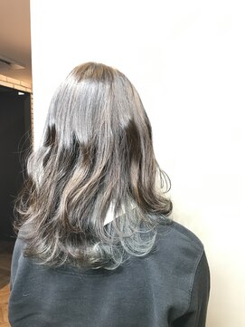 セシルヘアー 京都駅前4号店(Cecil hair) シークレットインナーハイライトシースルーカラー☆☆