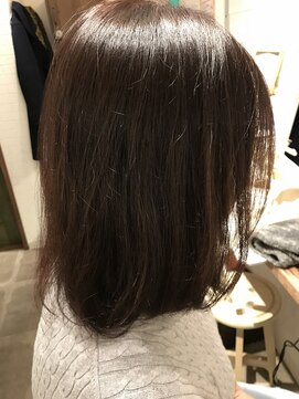 ヘアカラー専門店 アフェプラス 香里園店(affe+) 全体染め+強髪