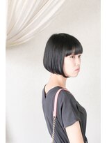 ホワイトルーム(White Room) 柔らかい質感の黒髪ボブ♪