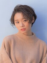 パール(PearL)&nbsp;【PearL】ワンカールパーマ/ブルーブラック/ニュアンスショート