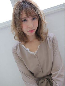 アグ ヘアー チャオ 三島店(Agu hair ciao) デザインカラーで透け感◎フェミニンスタイル☆