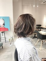 美容室 ツリー(Tree)&nbsp;ノンブローでおさまる大人 ボブ 『Tree hairsalon 』本厚木