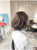 ノンブローでおさまる大人 ボブ 『Tree hairsalon 』本厚木