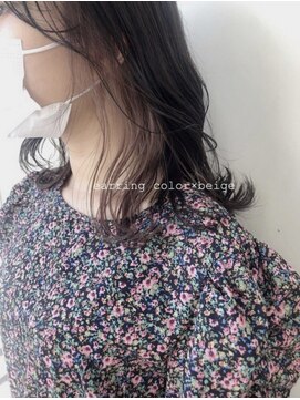 ジーナ 福岡千早(Zina) 【Zina 千早】髪質改善＊大人かわいい＊インナーカラー