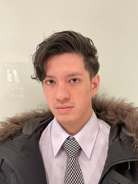 ザバーバー 東京(THE BARBER) かきあげパーマスタイル