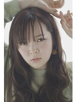 ホワイトプラス(white+)&nbsp;小顔似合わせ☆シースルーバング×大人ガーリーロブ