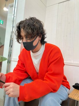 ナンバー アンフィール 渋谷(N° anfeel) 【HIKARU】@hikaru_cut メンズニュアンスパーマ/渋谷駅5分道玄坂