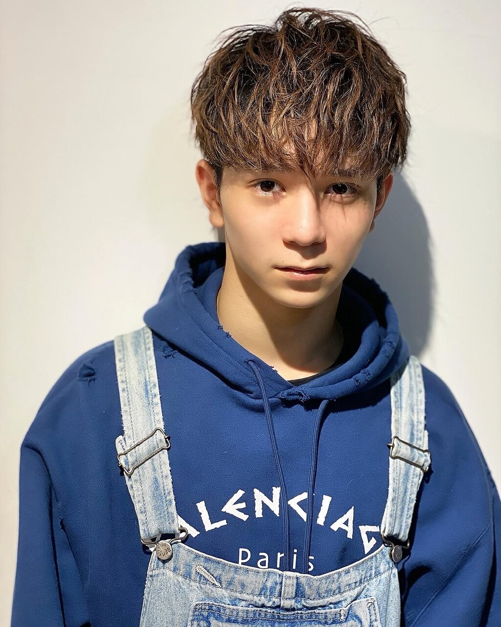 マッシュ 軽め ツーブロック メンズパーマ：L174063938｜エイド 渋谷