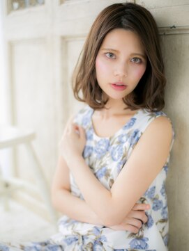 モッズ ヘア 福岡姪浜店(mod's hair) mod's姪浜/モード逆グラデーションくせ毛風ラフふんわりカールg