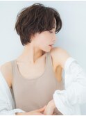 #ショートレイヤー#ショコラベージュ#ブラウン