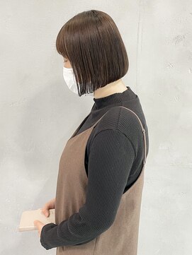 ハルキ ミナト ジャパン オオサカ(HARUKI MINATO japan OSAKA) まとまるボブ　20代30代40代ヘア　小顔　大阪ボブ　梅田
