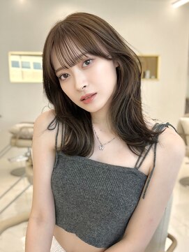 マウル 栄(MAEUL) レイヤーカット韓国ヘア