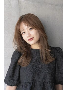 アメリ バイ アピッシュ(Amelie by apish) 韓国風レイヤー×シアーベージュ