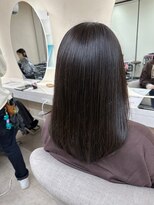 ドロシー 郡山桑野店(Dorothy)&nbsp;イメチェンハッシュカットフルバング似合わせレッドブラウン