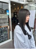 サラ艶ストレート 髪質改善 縮毛矯正 前髪カット トリートメント