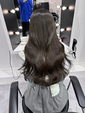 エトバイイオエ(et by ioe) 黒髪/ボブルフ/ネビージュ/小顔/ワンレン/髪質改善/グレージュ