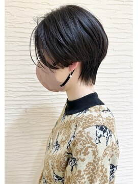 モリオ フロム ロンドン サッポロファクトリー店(morio FROM LONDON) 【morio札幌】札幌ショート　大人かわいい黒髪ハンサムショート