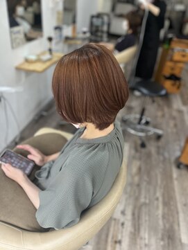 クート 北浦和(ku-to) ハイトーンショートボブ