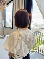 ロカ 表参道(loka)&nbsp;大人ボブ/まろやかベージュ[表参道/ブリーチ/ハイライト]Mai