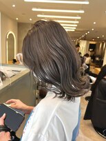 ジーナ 船橋(Zina)&nbsp;髪質改善＊ロングレイヤーグレーベージュ＊美髪【Zina船橋】
