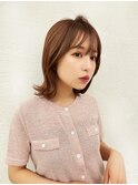 20代30代40代50代ボブルフネビージュ小顔ワンレンショート