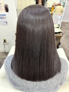 オルガ(oruga) 艶々シルバーブラウン 福井県越前市美容室