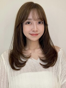 バイオレットジェム(Violet`jem) シースルーバングワンカールレイヤーMI-17