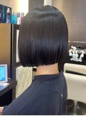 小顔効果◎ミニボブヘア