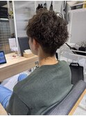 刈り上げショート×ツイストスパイラルパーマby沼尾