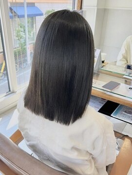 バブ バイネオリーブ(Bab by neolive) 自由が丘外ハネボブイメチェンブルーブラック美髪