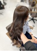 韓国くびれロング レイヤーオルチャン小顔前髪 艶髪 髪質改善
