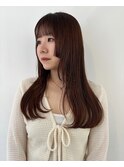 姫カット/レイヤーカット/顔周りカット