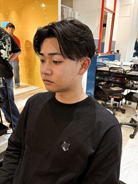 ルースト 京都河原町店(ROOST) ショートセンターパートニュアンスパーマ