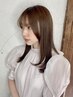 上野がデザインするカット＆美髪トリートメント￥8,800(税込)