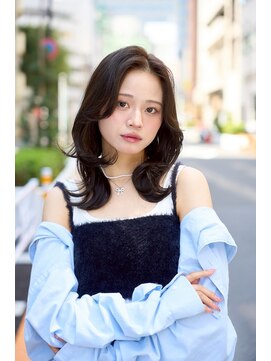 リミットバイアフィナー 大宮店(limit by Afinar) 韓国風外はねレイヤー×チョコレートグレージュ