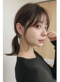 ミディアム/髪質改善トリートメント/【lana hair新宿】