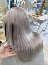 透明感のある美しい質感【大宮/ブリーチ/リタッチ/ケアブリーチ/ハイブリーチ/学割】