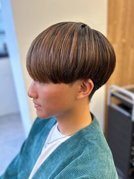 エルマーク 高槻(L-MARK) マッシュ/ヘアカラー/ダブルカラー/ブリーチ/men's